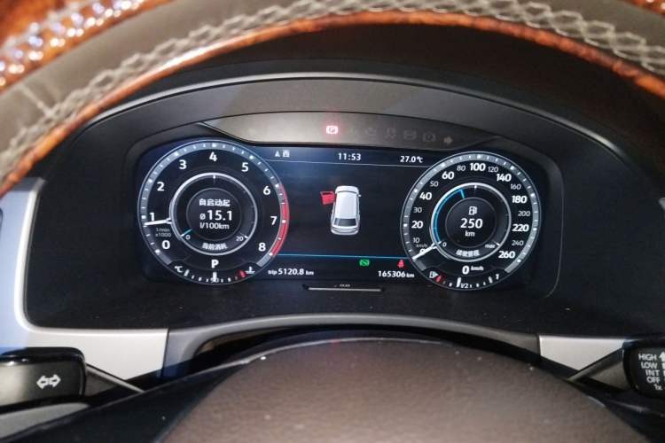 Used Volkswagen Teramont 2017 530 V6 Four-Wheel Drive Supreme Flagship Edition Instrument Cluster