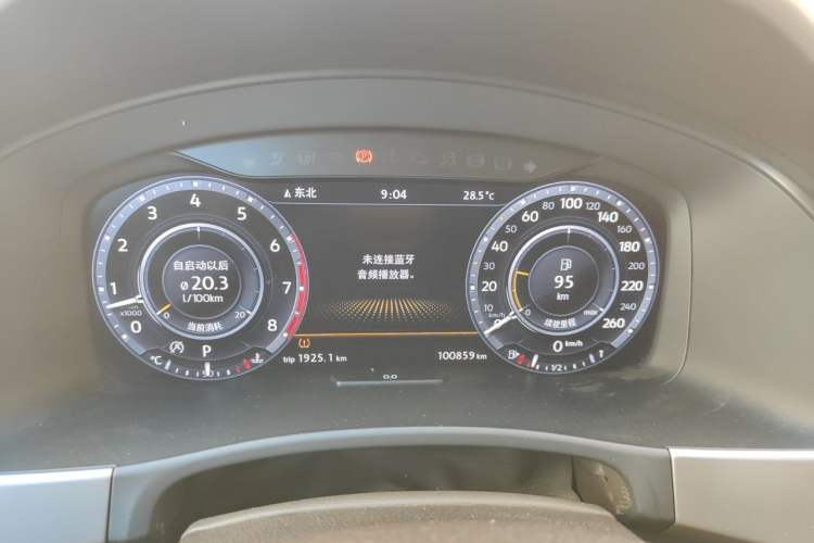 Used Volkswagen Teramont 2017 530 V6 Four-Wheel Drive Supreme Flagship Edition Instrument Cluster