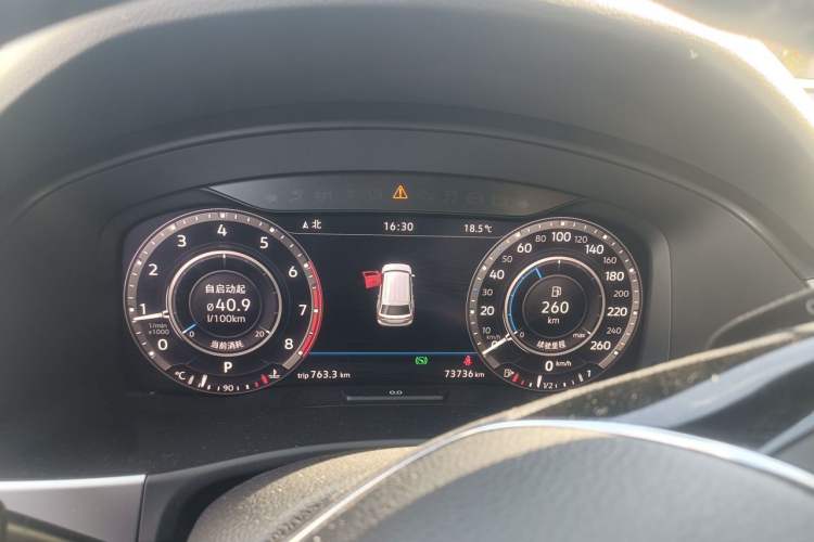 Used Volkswagen Teramont 2017 380TSI Four-Wheel Drive Flagship Edition Instrument Cluster