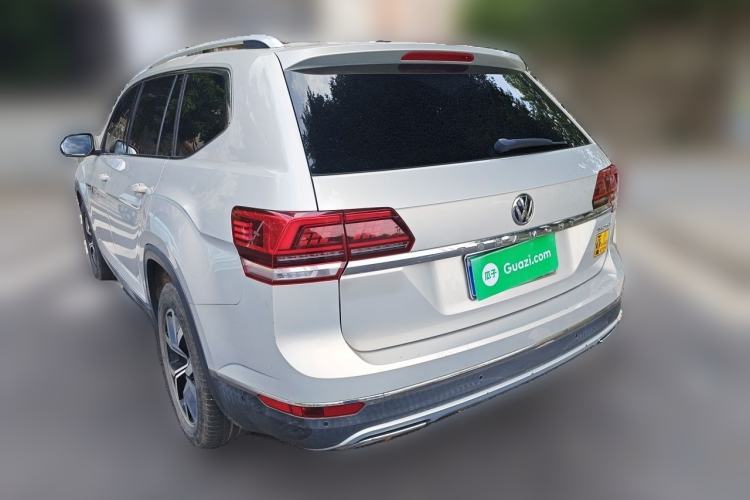 Used Volkswagen Teramont 2017 380TSI Four-Wheel Drive Luxury Edition Rear Left 45 Deg