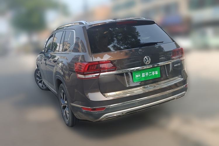 Used Volkswagen Teramont 2017 380TSI Four-Wheel Drive Luxury Edition Rear Left 45 Deg