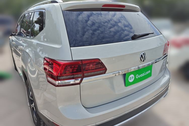 Used Volkswagen Teramont 2017 380TSI Four-Wheel Drive Luxury Edition Rear Left 45 Deg