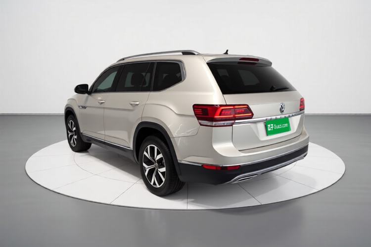 Used Volkswagen Teramont 2017 380TSI Four-Wheel Drive Luxury Edition Rear Left 45 Deg