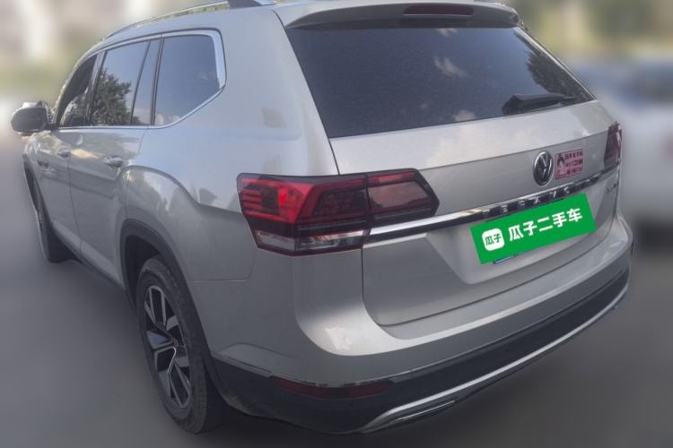 Used Volkswagen Teramont 2017 380TSI Four-Wheel Drive Luxury Edition Rear Left 45 Deg