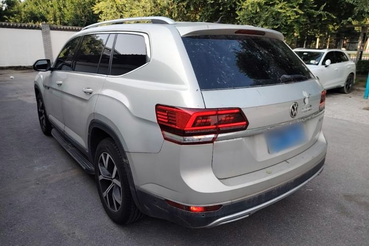 Used Volkswagen Teramont 2017 380TSI Four-Wheel Drive Luxury Edition Rear Left 45 Deg