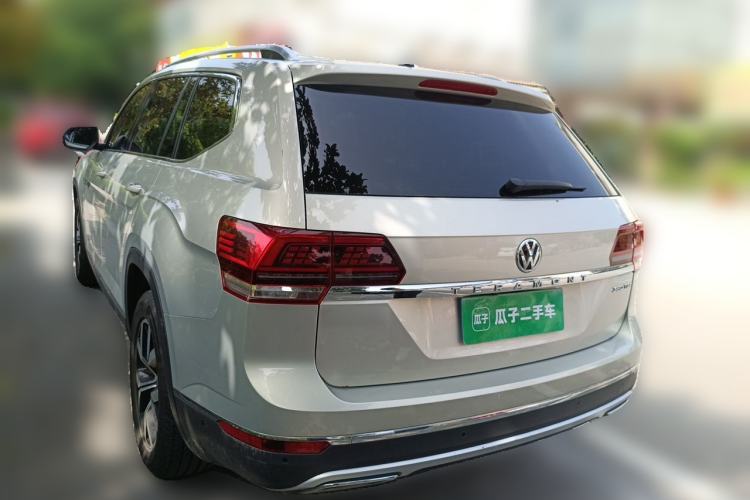 Used Volkswagen Teramont 2017 380TSI Four-Wheel Drive Luxury Edition Rear Left 45 Deg