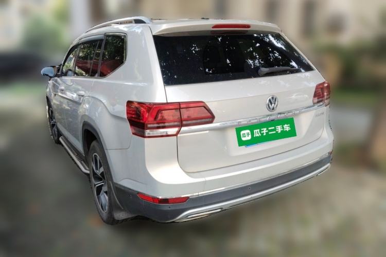 Used Volkswagen Teramont 2017 380TSI Four-Wheel Drive Luxury Edition Rear Left 45 Deg