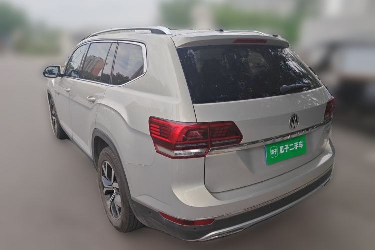 Used Volkswagen Teramont 2017 380TSI Four-Wheel Drive Luxury Edition Rear Left 45 Deg