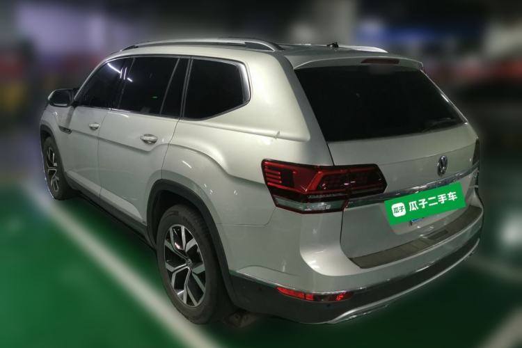 Used Volkswagen Teramont 2017 380TSI Four-Wheel Drive Luxury Edition Rear Left 45 Deg