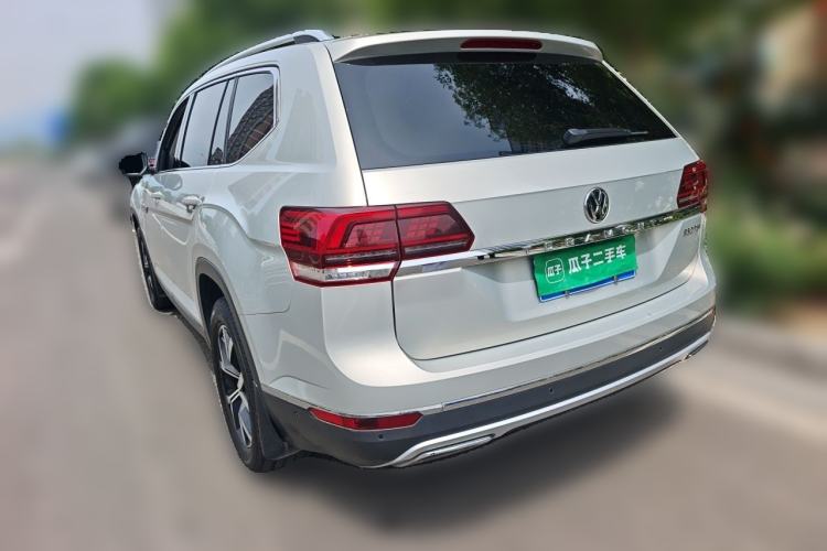 Used Volkswagen Teramont 2017 380TSI Four-Wheel Drive Luxury Edition Rear Left 45 Deg