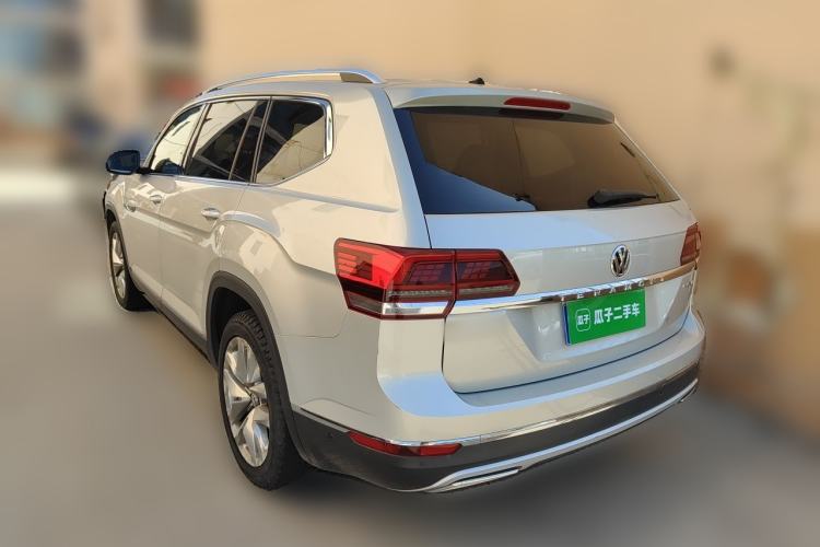 Used Volkswagen Teramont 2017 530 V6 Four-Wheel Drive Supreme Flagship Edition Rear Left 45 Deg