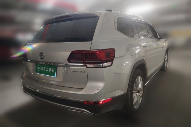 Used Volkswagen Teramont 2017 380TSI Four-Wheel Drive Flagship Edition Rear Right 45 Deg
