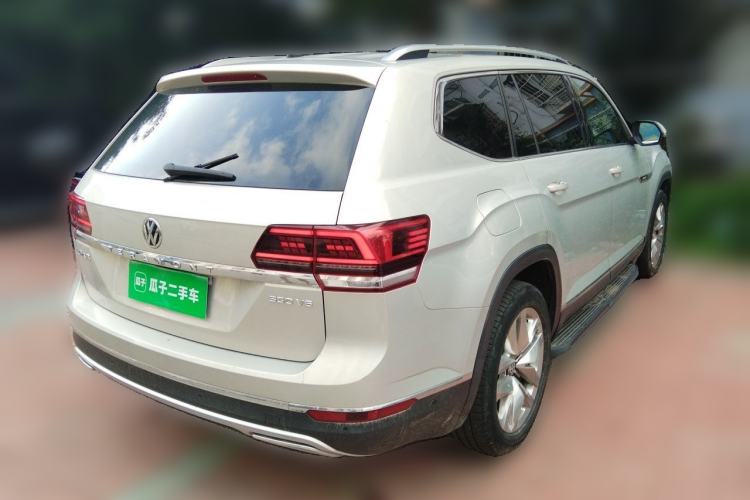 Used Volkswagen Teramont 2017 530 V6 Four-Wheel Drive Supreme Flagship Edition Rear Right 45 Deg