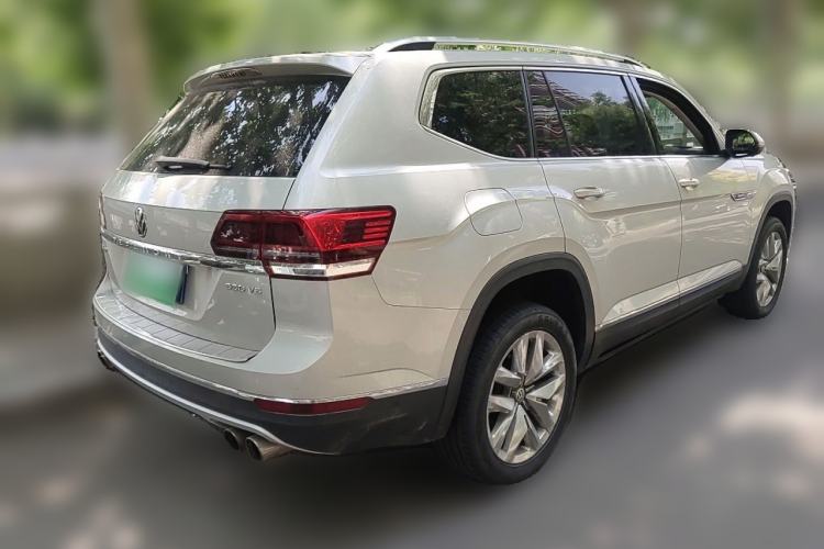 Used Volkswagen Teramont 2017 530 V6 Four-Wheel Drive Supreme Flagship Edition Rear Right 45 Deg