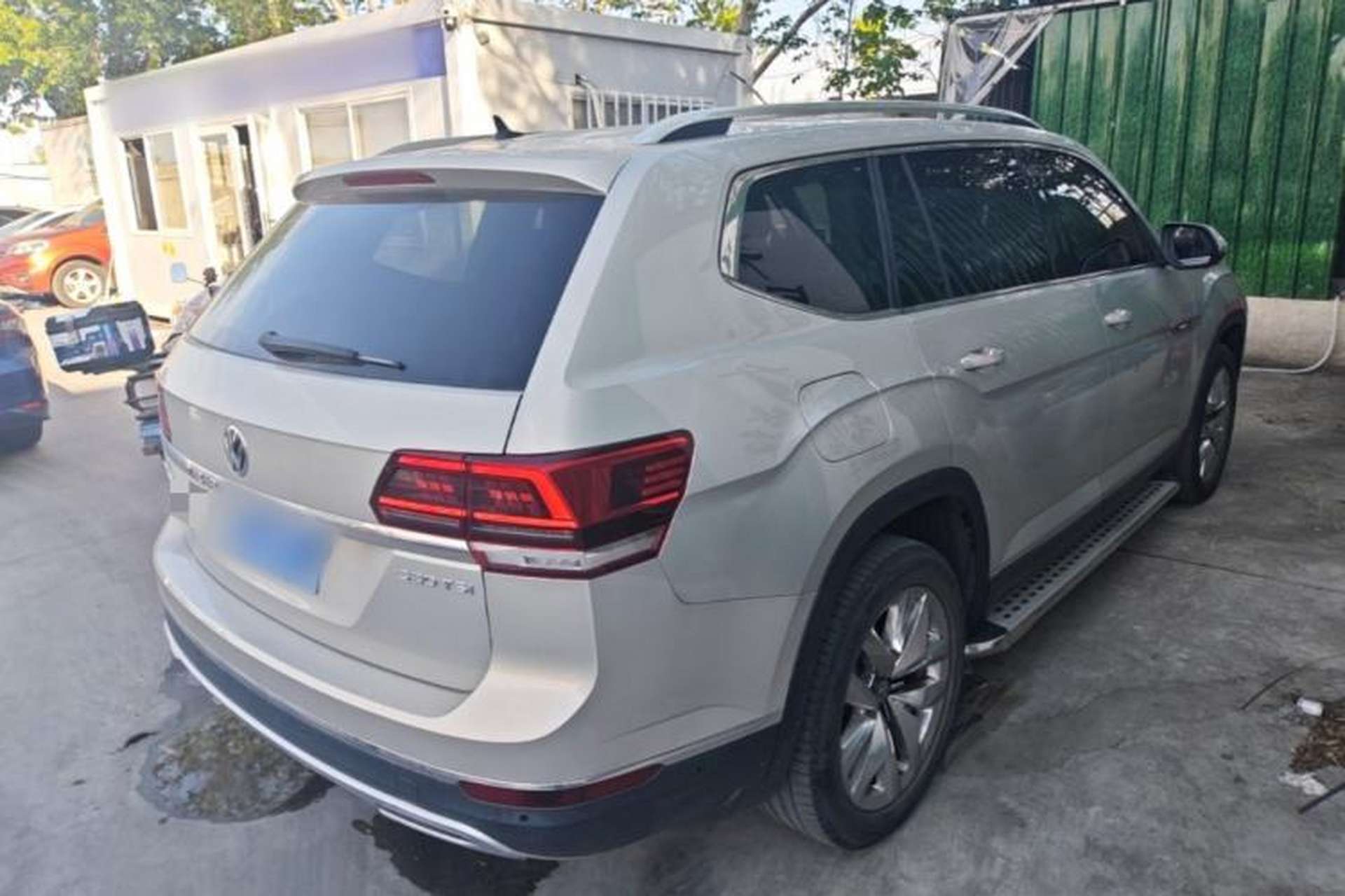 Used Volkswagen Teramont 2017 380TSI Four-Wheel Drive Flagship Edition Rear Right 45 Deg