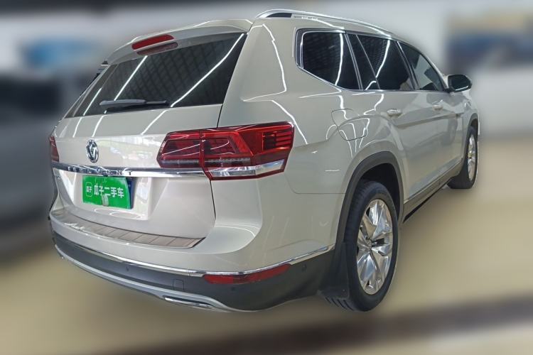 Used Volkswagen Teramont 2017 330TSI Two-Wheel-Drive Flagship Edition Rear Right 45 Deg