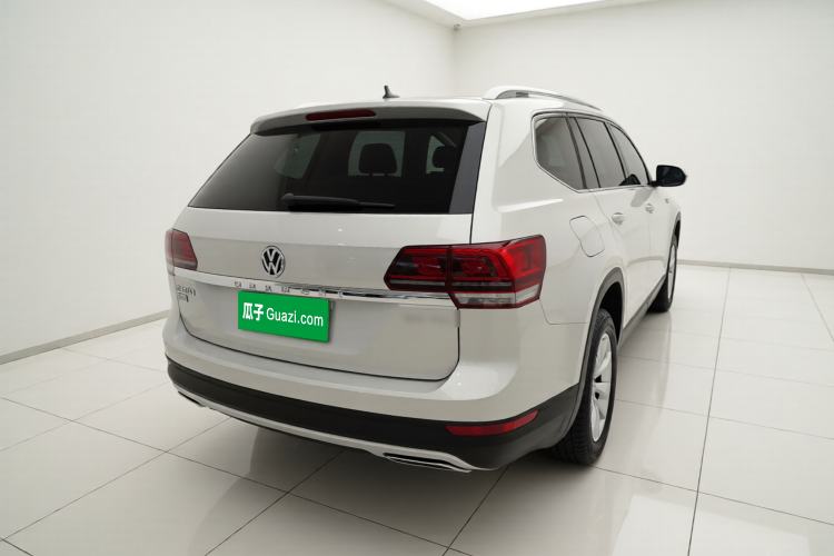 Used Volkswagen Teramont 2017 380TSI Four-Wheel Drive Comfort Edition Rear Right 45 Deg