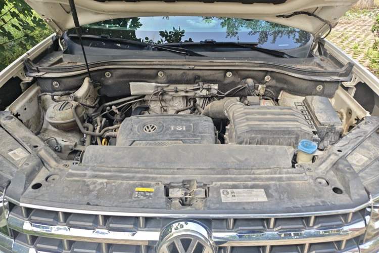 Used Volkswagen Teramont 2017 380TSI Four-Wheel Drive Flagship Edition Engine Bay
