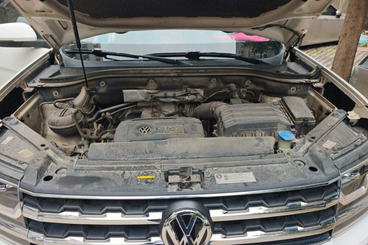 Used Volkswagen Teramont 2017 380TSI Four-Wheel Drive Luxury Edition Engine Bay