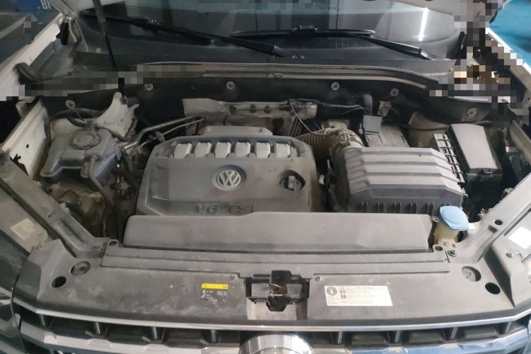 Used Volkswagen Teramont 2017 530 V6 Four-Wheel Drive Flagship Edition Engine Bay