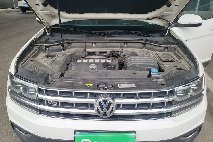 Used Volkswagen Teramont 2017 530 V6 Four-Wheel Drive Flagship Edition Engine Bay