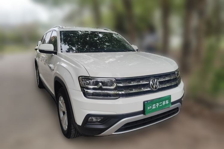 Used Volkswagen Teramont 2017 380TSI Four-Wheel Drive Comfort Edition Front Right 45 Deg