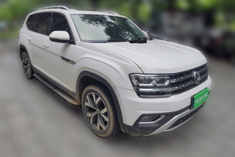 Used Volkswagen Teramont 2017 380TSI Four-Wheel Drive Luxury Edition Front Right 45 Deg