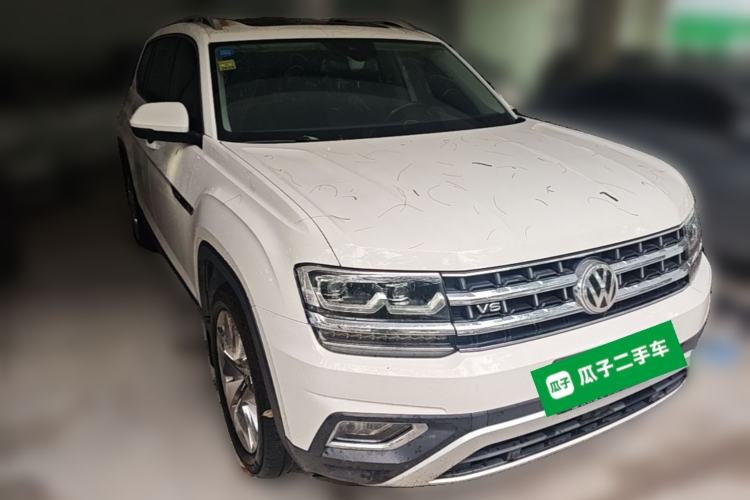 Used Volkswagen Teramont 2017 530 V6 Four-Wheel Drive Flagship Edition Front Right 45 Deg