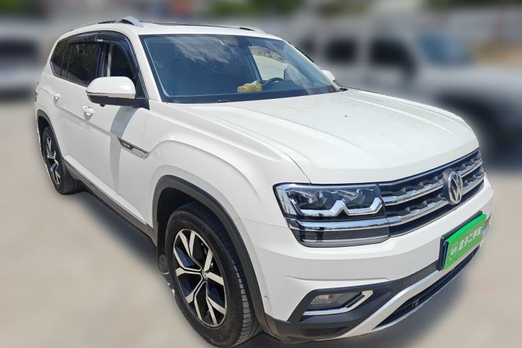 Used Volkswagen Teramont 2017 380TSI Four-Wheel Drive Luxury Edition Front Right 45 Deg