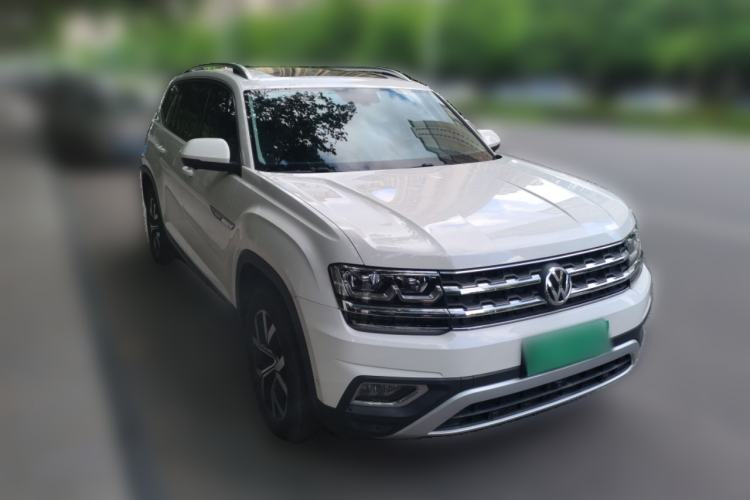 Used Volkswagen Teramont 2017 380TSI Four-Wheel Drive Luxury Edition Front Right 45 Deg