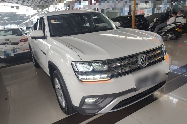 Used Volkswagen Teramont 2017 380TSI Four-Wheel Drive Comfort Edition Front Right 45 Deg