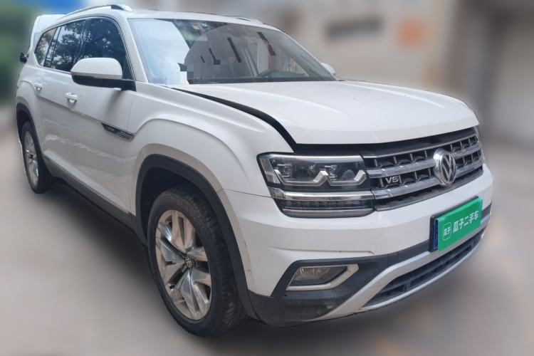 Used Volkswagen Teramont 2017 530 V6 Four-Wheel Drive Flagship Edition Front Right 45 Deg