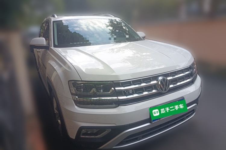 Used Volkswagen Teramont 2017 530 V6 Four-Wheel Drive Flagship Edition Front Right 45 Deg