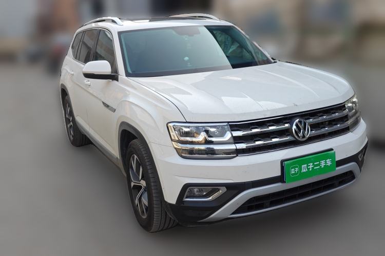 Used Volkswagen Teramont 2017 380TSI Four-Wheel Drive Luxury Edition Front Right 45 Deg