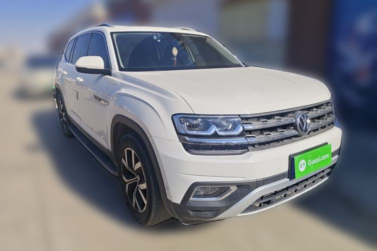 Used Volkswagen Teramont 2017 380TSI Four-Wheel Drive Luxury Edition Front Right 45 Deg