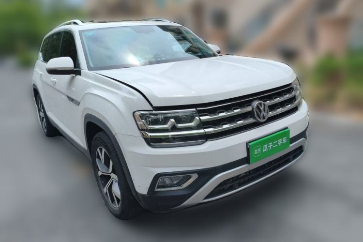 Used Volkswagen Teramont 2017 380TSI Four-Wheel Drive Luxury Edition Front Right 45 Deg