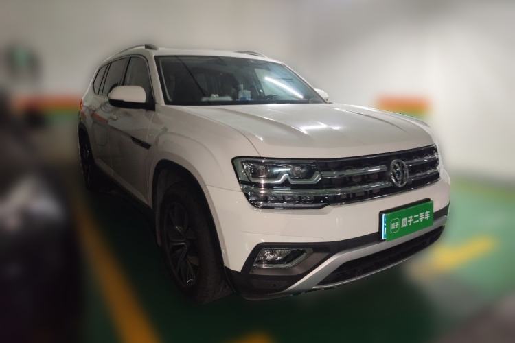 Used Volkswagen Teramont 2017 380TSI Four-Wheel Drive Luxury Edition Front Right 45 Deg