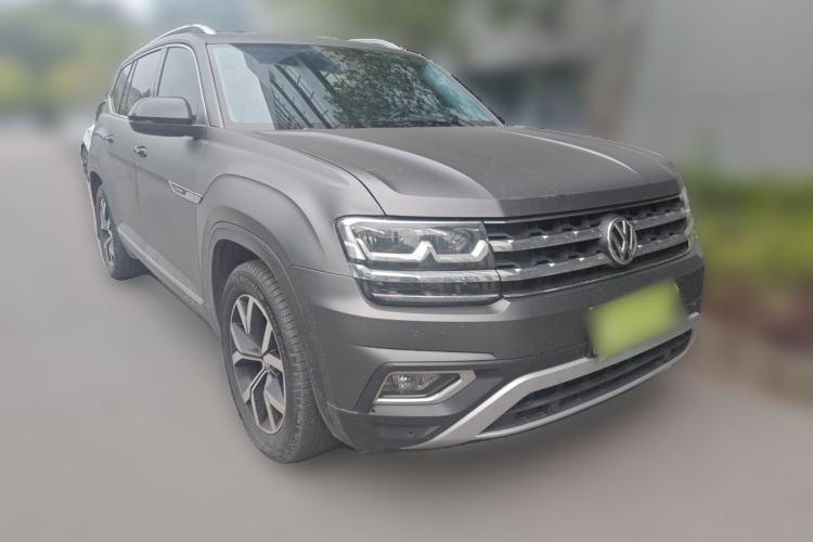 Used Volkswagen Teramont 2017 380TSI Four-Wheel Drive Luxury Edition Front Right 45 Deg