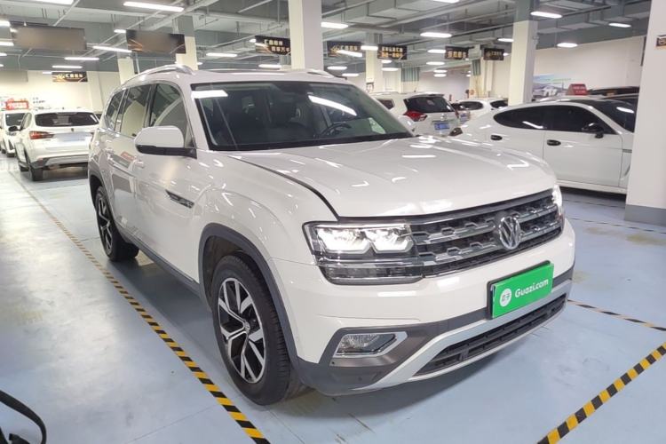 Used Volkswagen Teramont 2017 380TSI Four-Wheel Drive Luxury Edition Front Right 45 Deg