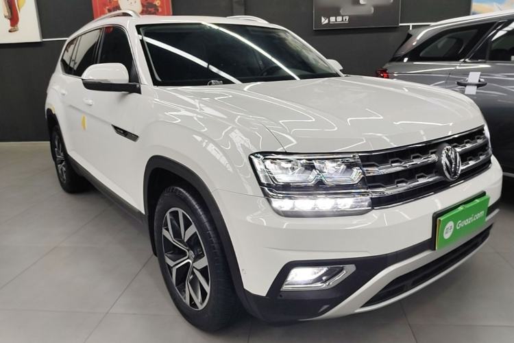 Used Volkswagen Teramont 2017 380TSI Four-Wheel Drive Luxury Edition Front Right 45 Deg