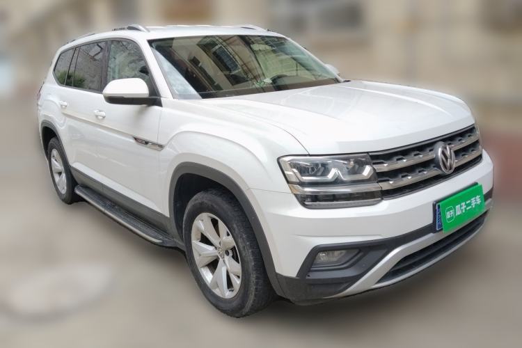 Used Volkswagen Teramont 2017 380TSI Four-Wheel Drive Comfort Edition Front Right 45 Deg