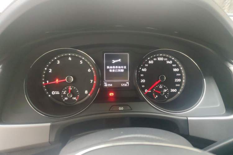 Used Volkswagen Teramont 2017 330TSI Two-Wheel-Drive Luxury Edition Instrument Cluster