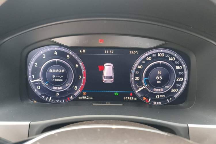 Used Volkswagen Teramont 2017 530 V6 Four-Wheel Drive Flagship Edition Instrument Cluster