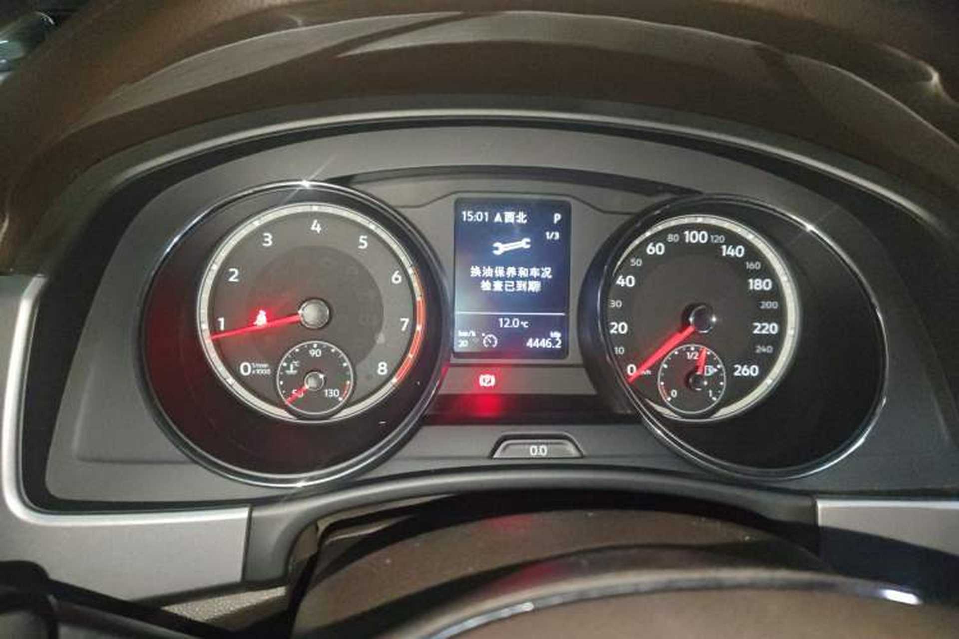 Used Volkswagen Teramont 2017 380TSI Four-Wheel Drive Luxury Edition Instrument Cluster