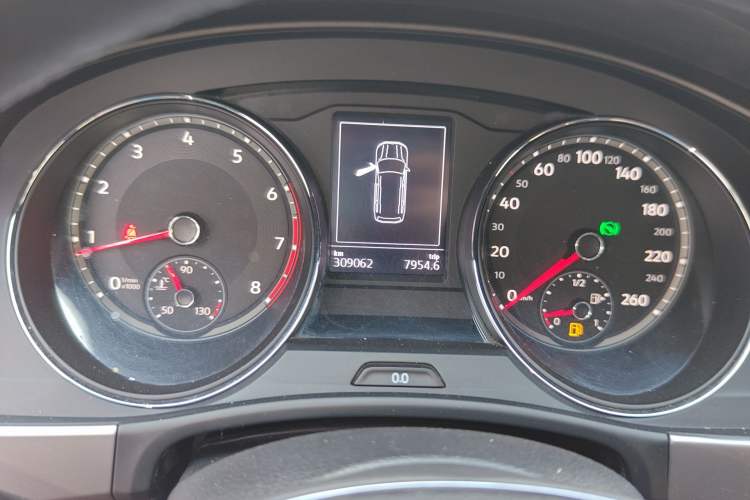Used Volkswagen Teramont 2017 380TSI Four-Wheel Drive Luxury Edition Instrument Cluster