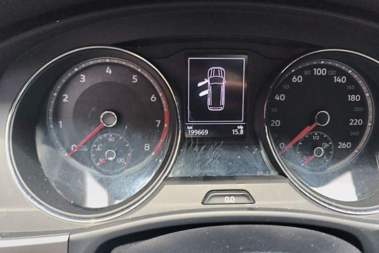 Used Volkswagen Teramont 2017 380TSI Four-Wheel Drive Luxury Edition Instrument Cluster