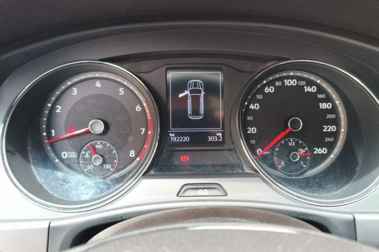 Used Volkswagen Teramont 2017 380TSI Four-Wheel Drive Luxury Edition Instrument Cluster