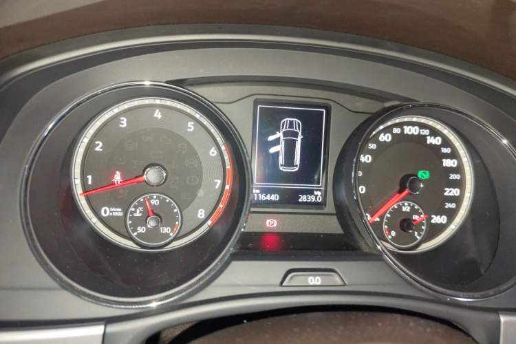 Used Volkswagen Teramont 2017 380TSI Four-Wheel Drive Luxury Edition Instrument Cluster