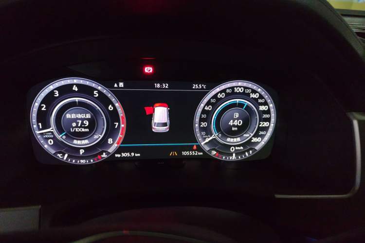Used Volkswagen Teramont 2017 380TSI Four-Wheel Drive Flagship Edition Instrument Cluster