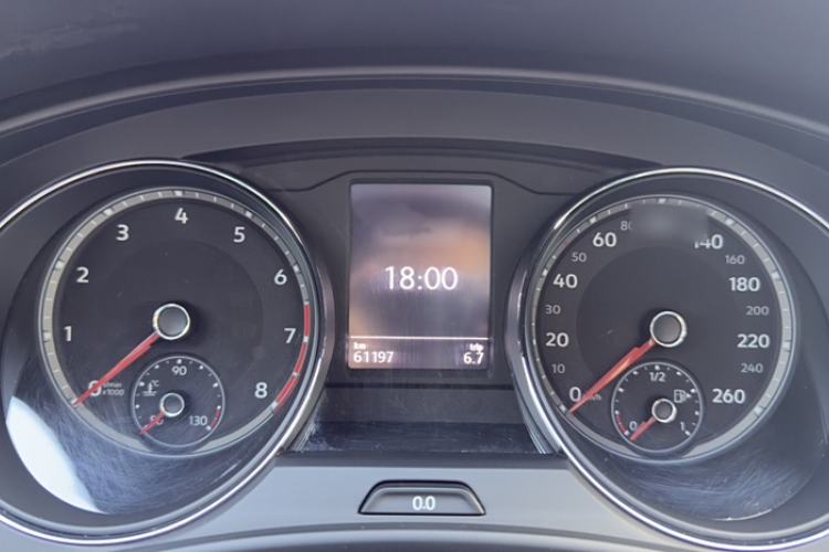 Used Volkswagen Teramont 2017 380TSI Four-Wheel Drive Luxury Edition Instrument Cluster